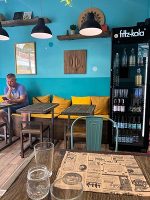 Dining area  at El Med Veg in Tenerife