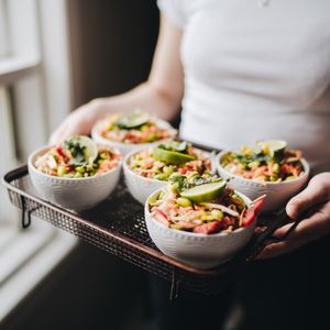 Salade de nouilles soba at Pots Maison in Montreal