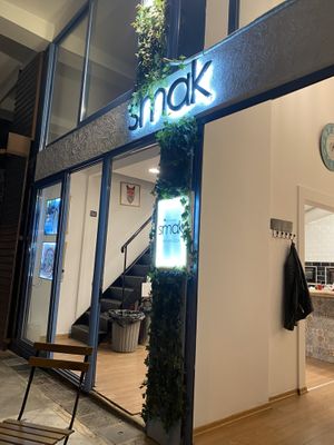 Outside with seating   at Smak. Athens in Athens