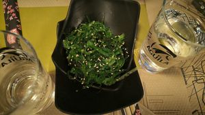 Ensalada de wakame at El Cuenco Dorado in Burgos