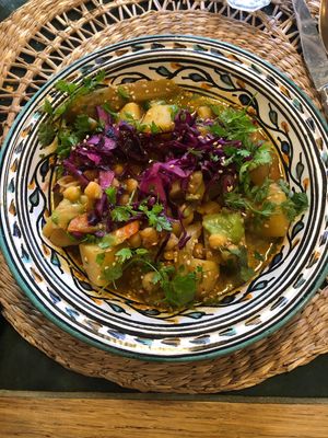 Vegan tagine   at Le Nid in Dijon