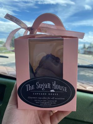   at Sugar Mouse Cupcake House in Laramie