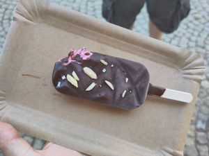 Apple sorbet at Kafírnictví in Kutna Hora