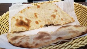 Chapathi. Vegan by default. at Tempero Indiano in Sao Paulo