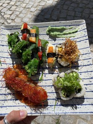   at Uni Sushi in Ericeira