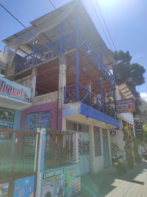 The restaurant at The Fifth Dimension in San Pedro La Laguna