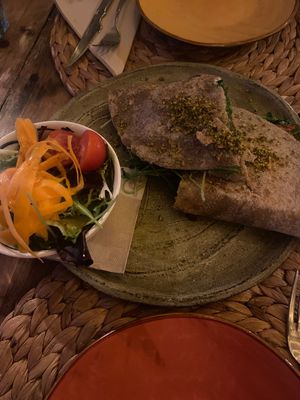 Piadina del bosque  at Esfigueral in Ibiza