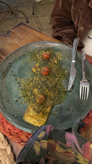 Ravioli   at Esfigueral in Ibiza