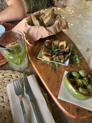 Tabla de quesos  at Esfigueral in Ibiza