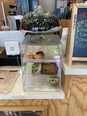 Vegan baked goods!  at Long Story Short Cafe in Boca Raton