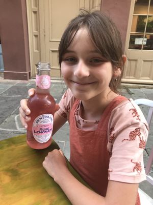 My daughter loved the rose lemonade at Green Goddess in New Orleans