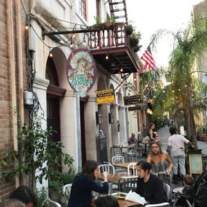 outside at Green Goddess in New Orleans