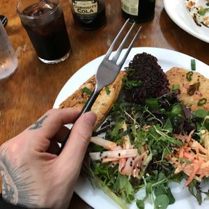 dinner at Green Goddess in New Orleans