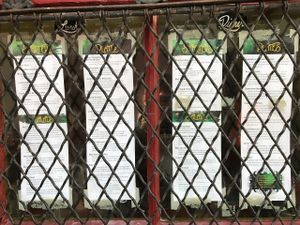 menu at Green Goddess in New Orleans