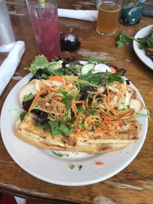 Tofu PoBoy at Green Goddess in New Orleans