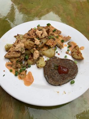 Tofu Hash Especial at Green Goddess in New Orleans