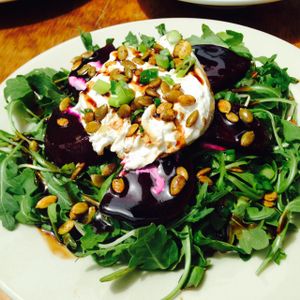 Beet salad at Green Goddess in New Orleans