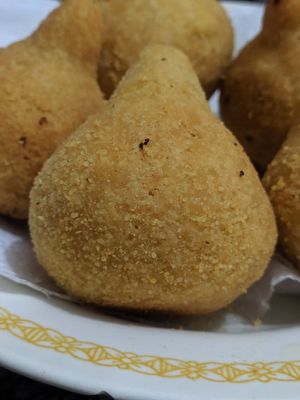 Coxinha vegana com Frango Futuro at Galo Vivo in Alfenas