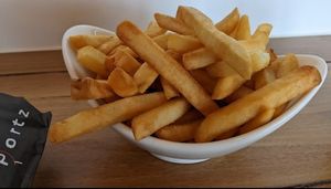 Large chips at Portz Kebab & Grill in Ocean Grove