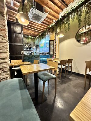 The restaurant  at Kimchibowl  in Malaga