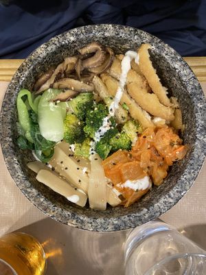 Build your own kimchi bowl  #Veganuary at Kimchibowl  in Malaga
