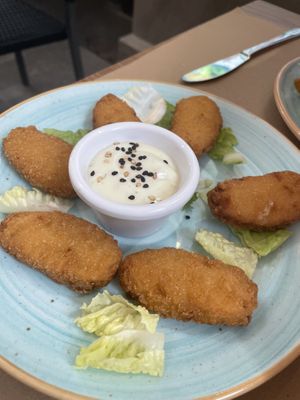 Fried nuggets  at Kimchibowl  in Malaga