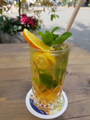 Lemongrass Limonade at GAO Vegan in Leipzig