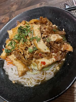 Zucchini Nudel Salat - sehr lecker  at GAO Vegan in Leipzig