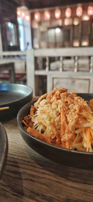 Papayasalat at GAO Vegan in Leipzig