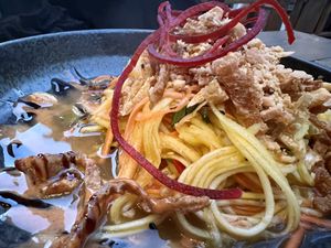 mango 'salad' 🥭  at GAO Vegan in Leipzig