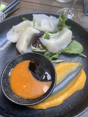 Dumplings   at GAO Vegan in Leipzig