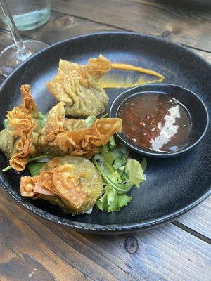 Gebratene WanTan   at GAO Vegan in Leipzig