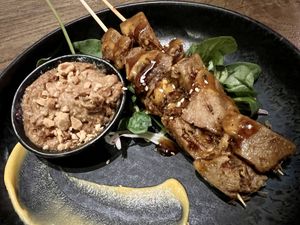 "chicken"  at GAO Vegan in Leipzig