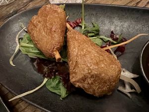 "chicken legs"  at GAO Vegan in Leipzig
