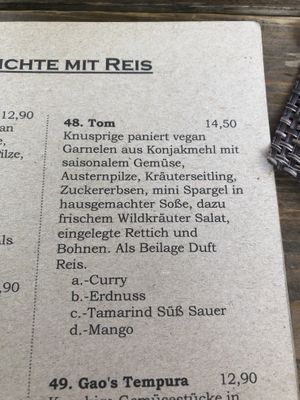   at GAO Vegan in Leipzig