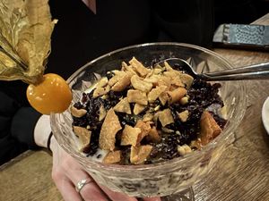 dessert  at GAO Vegan in Leipzig