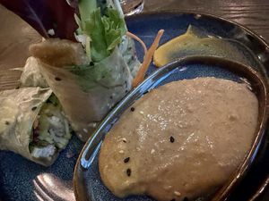 summer rolls  at GAO Vegan in Leipzig