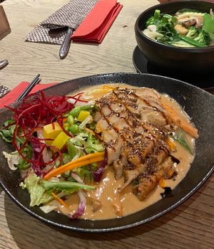Vegan Duck with Peanut Sauce   at GAO Vegan in Leipzig