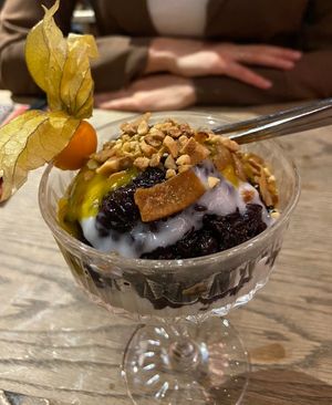 Black Rice Dessert   at GAO Vegan in Leipzig