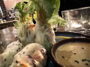 summer rolls #Veganuary at GAO Vegan in Leipzig