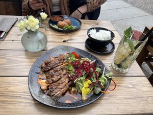 Vegan Duck with vegetables and tamarind sauce  at GAO Vegan in Leipzig