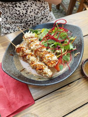 Long live the chicken at GAO Vegan in Leipzig