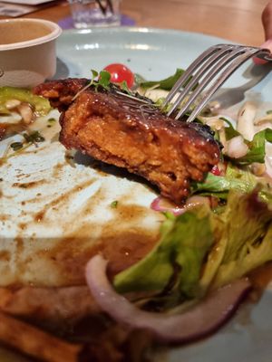 Steak slice at Moku Bar + Grill in Cairns