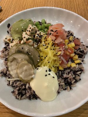 Buddha bowl - super delicious   at Moku Bar + Grill in Cairns