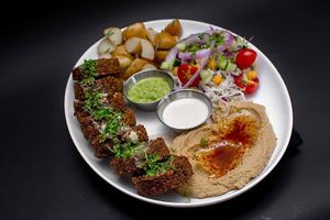 Falafel Imperial at Hummus Falafel in Playa Del Carmen