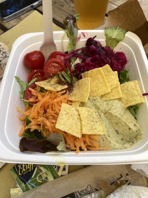 Salad  at Lago Verde in San Vincenzo