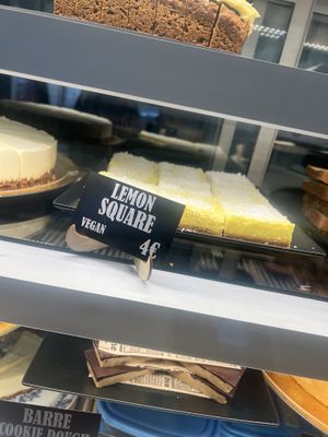 Vegan bar  at Josie Factory in Bayonne