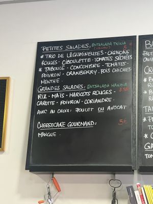 Menu  at Josie Factory in Bayonne
