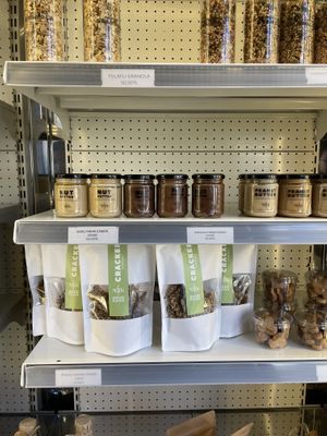 Home made products at Noon Good Food in Urla