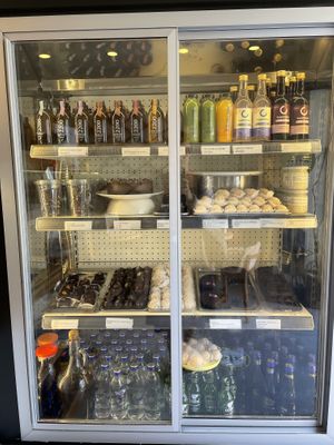 Delicious sweets   at Noon Good Food in Urla